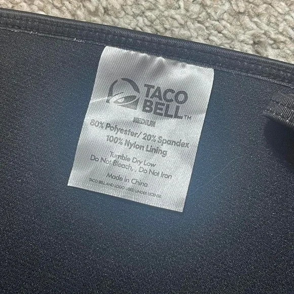 Taco Bell mild/fire/ hot sauce bikini bottoms with adjustable waist ties - Picture 7 of 7